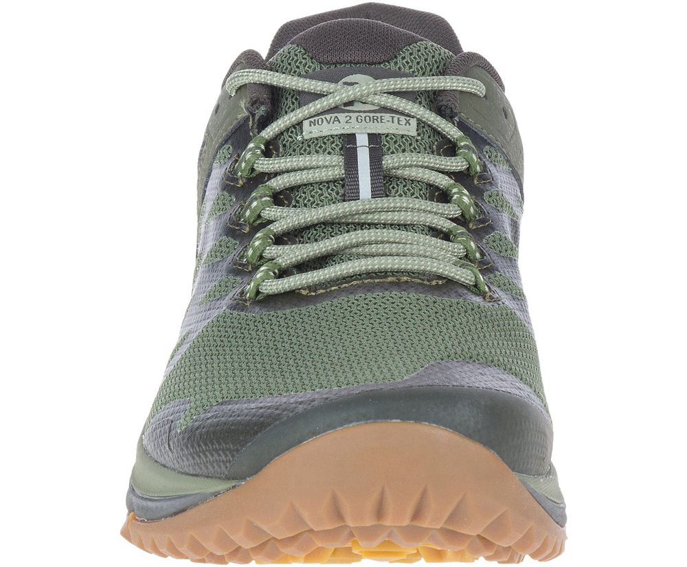 Merrell Work Shoes Olive - Nova 2 GORE-TEX® - Mens 87AJXTCSU